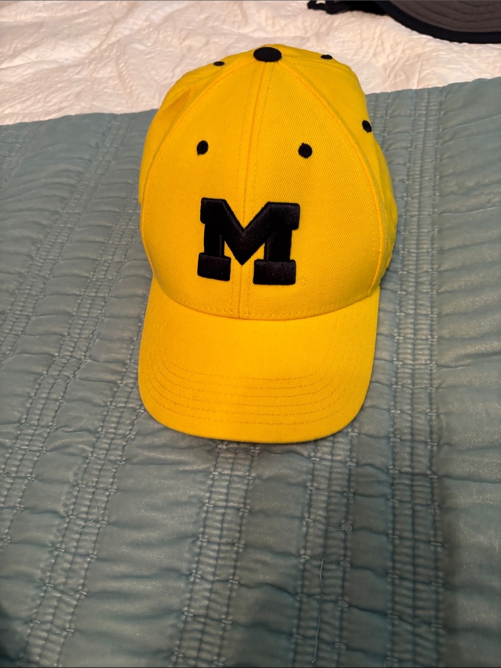 Top of the World univ of Michigan Yellow Baseball Cap. NWOT